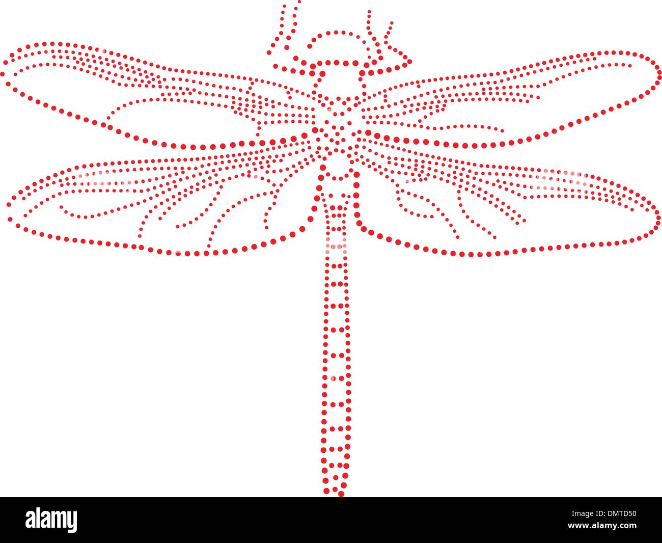 Dragonfly outline icon hi-res stock photography and images - Alamy