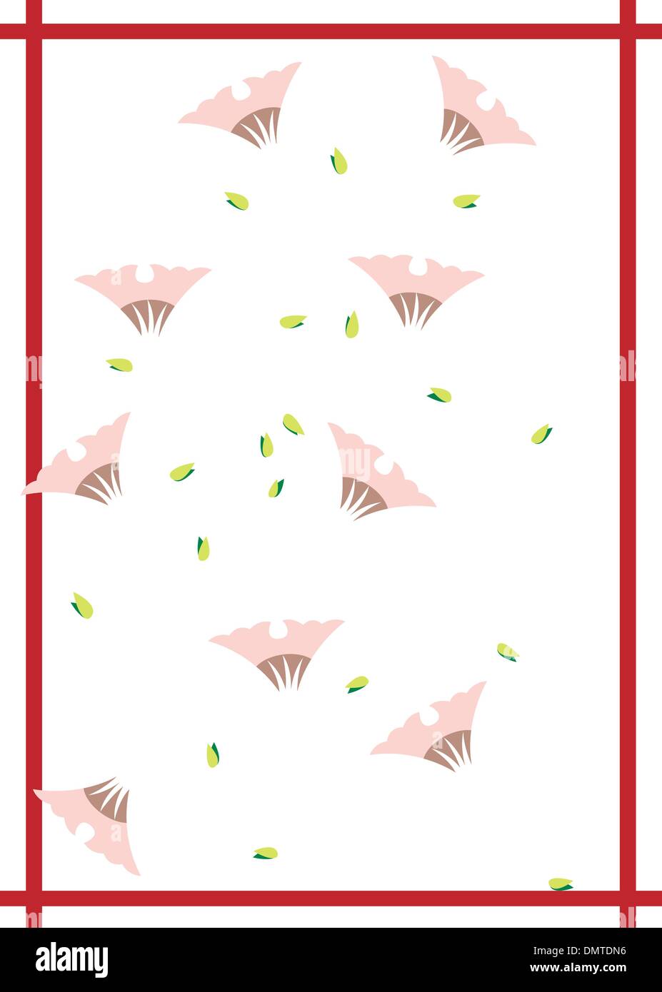 Japanese flower decoration Stock Vector Image & Art Alamy