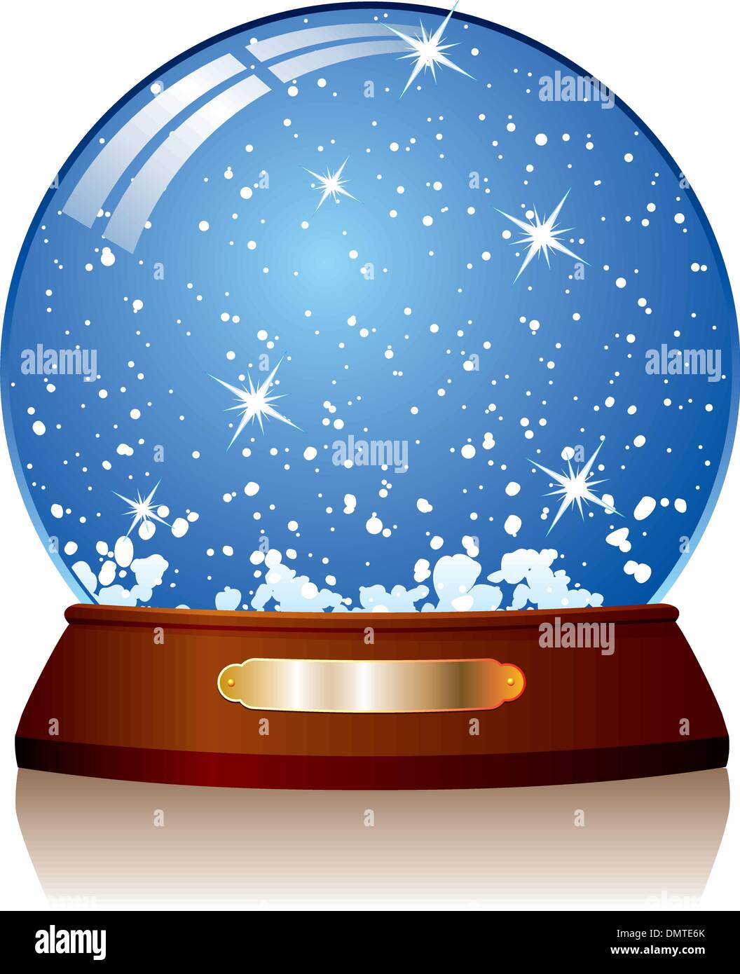 vector snow globe Stock Vector Image & Art Alamy