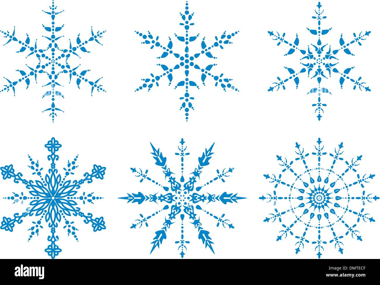 Snowflakes dots hi-res stock photography and images - Alamy