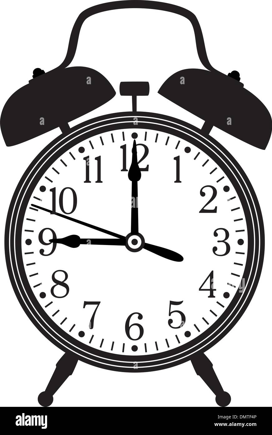 vector retro alarm clock Stock Vector Image & Art Alamy