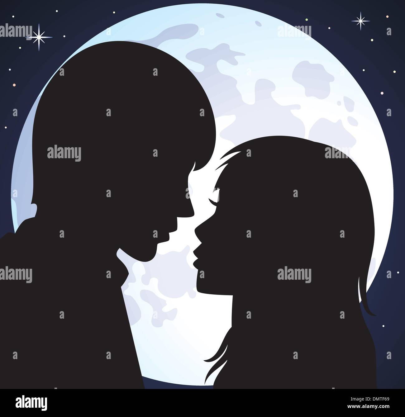 vector young man and woman Stock Vector Image & Art - Alamy