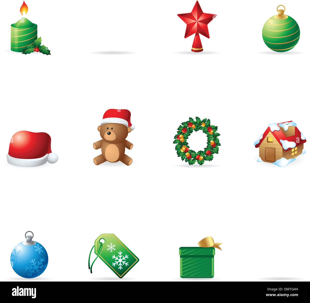 Web Icons - More Christmas Stock Vector