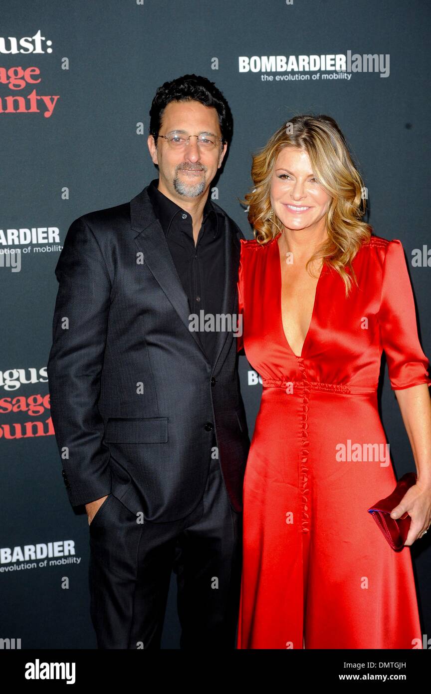 Los Angeles, CA, USA. 16th Dec, 2013. Grant Heslov, Lysa Heslov at arrivals for AUGUST: OSAGE COUNTY Premiere, Regal Cinemas L.A. LIVE, Los Angeles, CA December 16, 2013. Credit:  Elizabeth Goodenough/Everett Collection/Alamy Live News Stock Photo