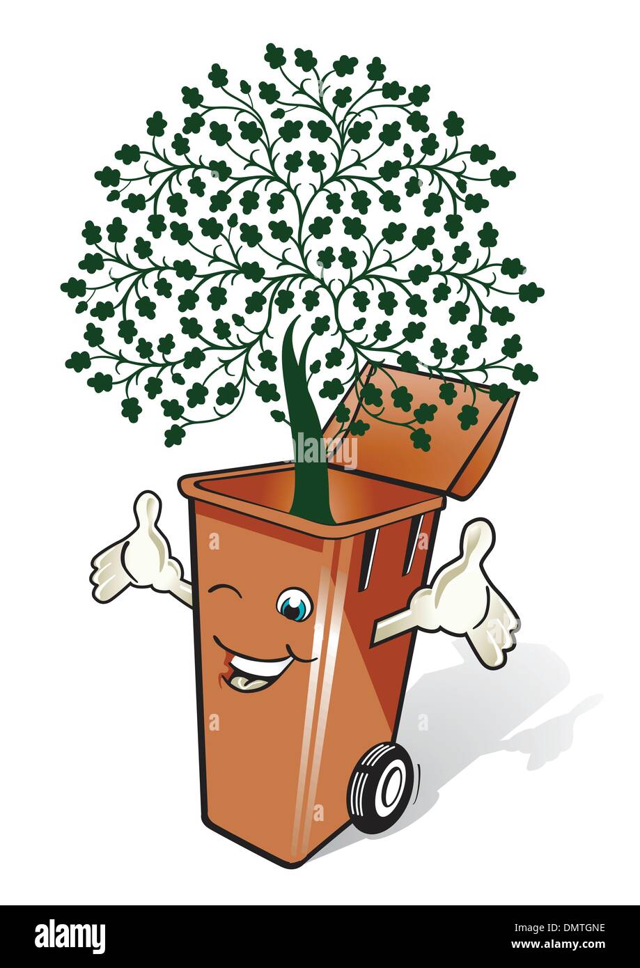 How to use dustbin outlet