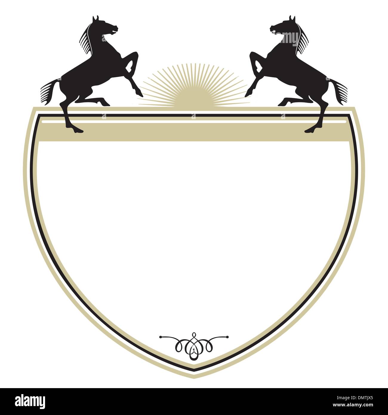 Coat of arms horse hires stock photography and images Alamy
