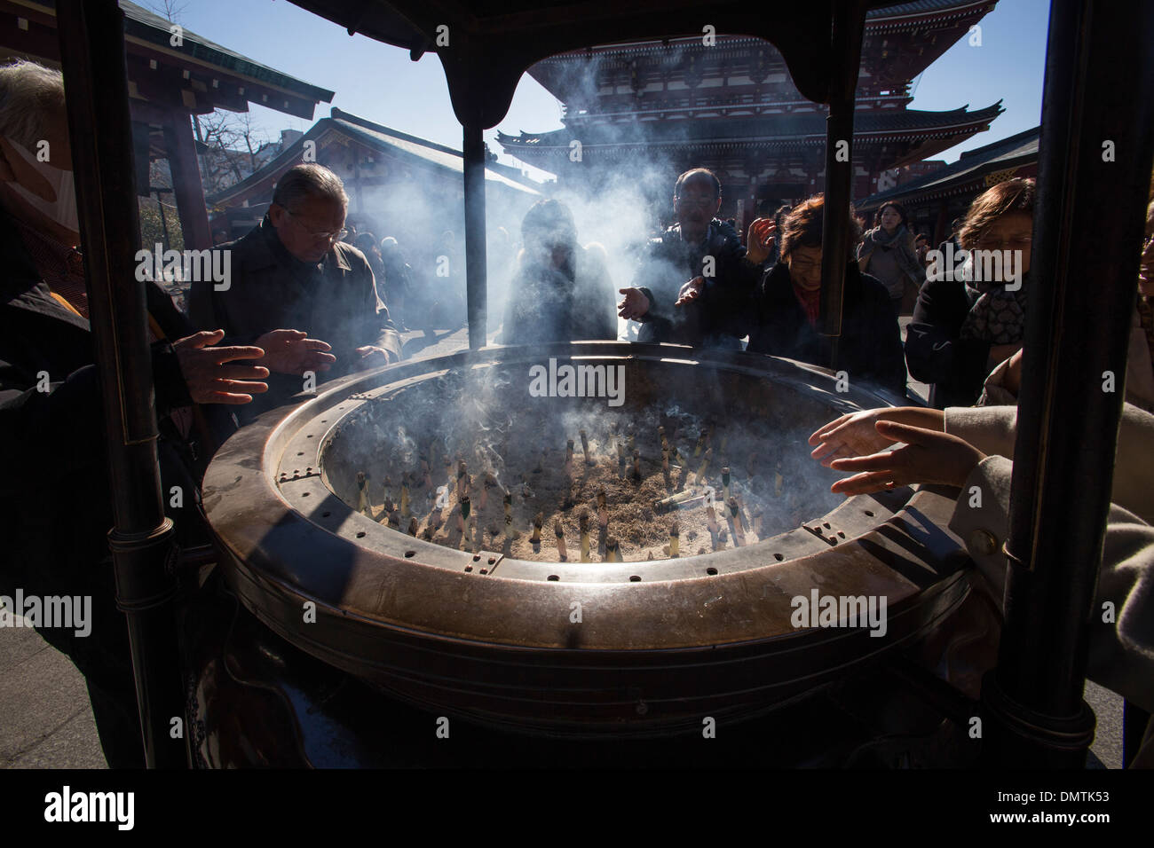 Sensoji temple incense hi-res stock photography and images - Alamy