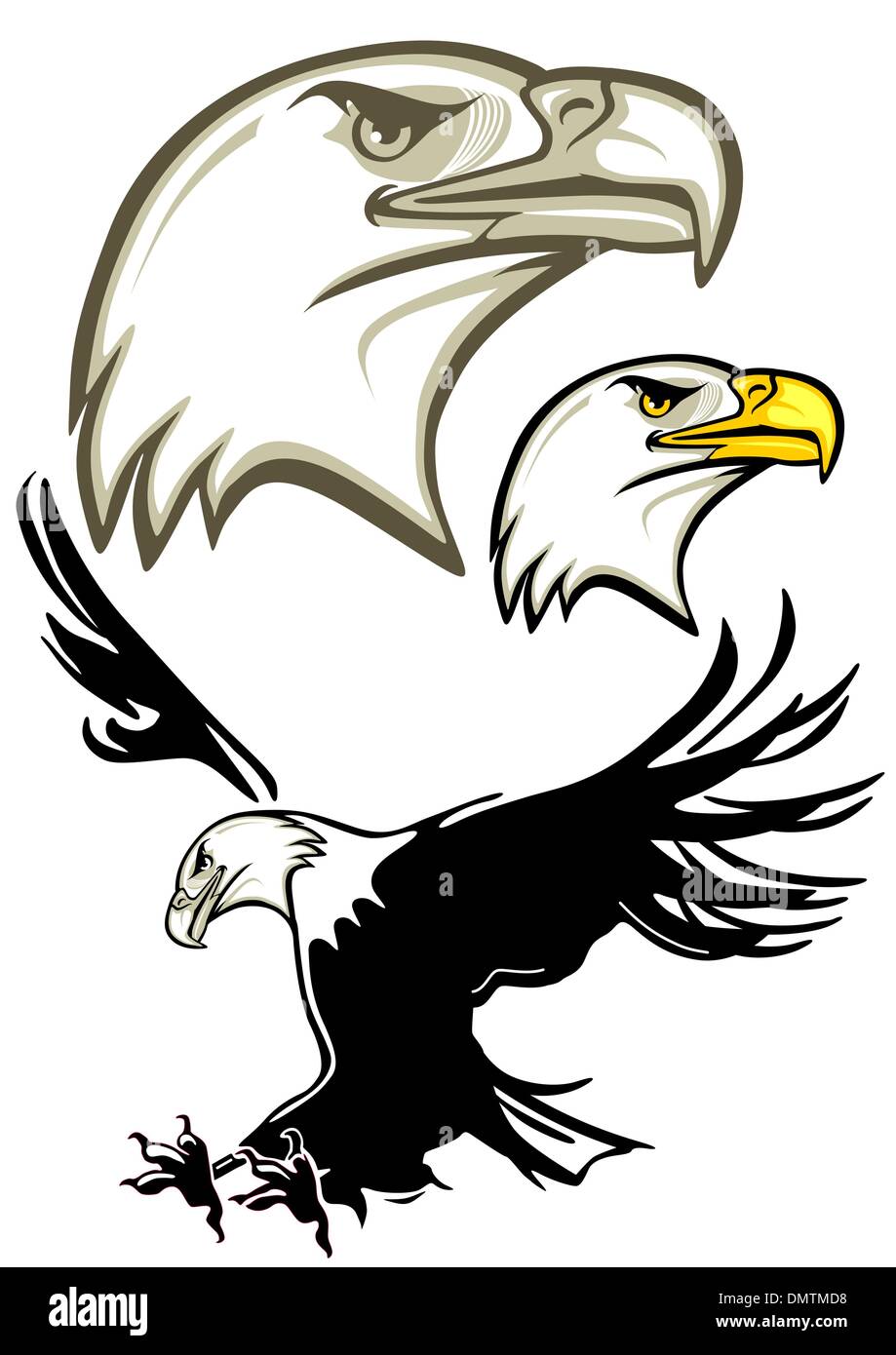 Eagle head hi-res stock photography and images - Alamy