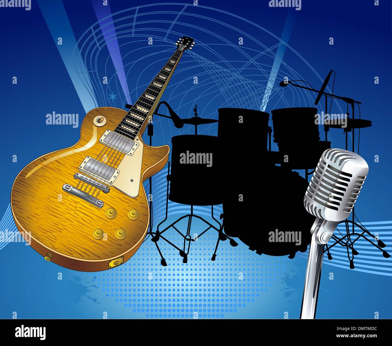 Rock Music Stock Vector