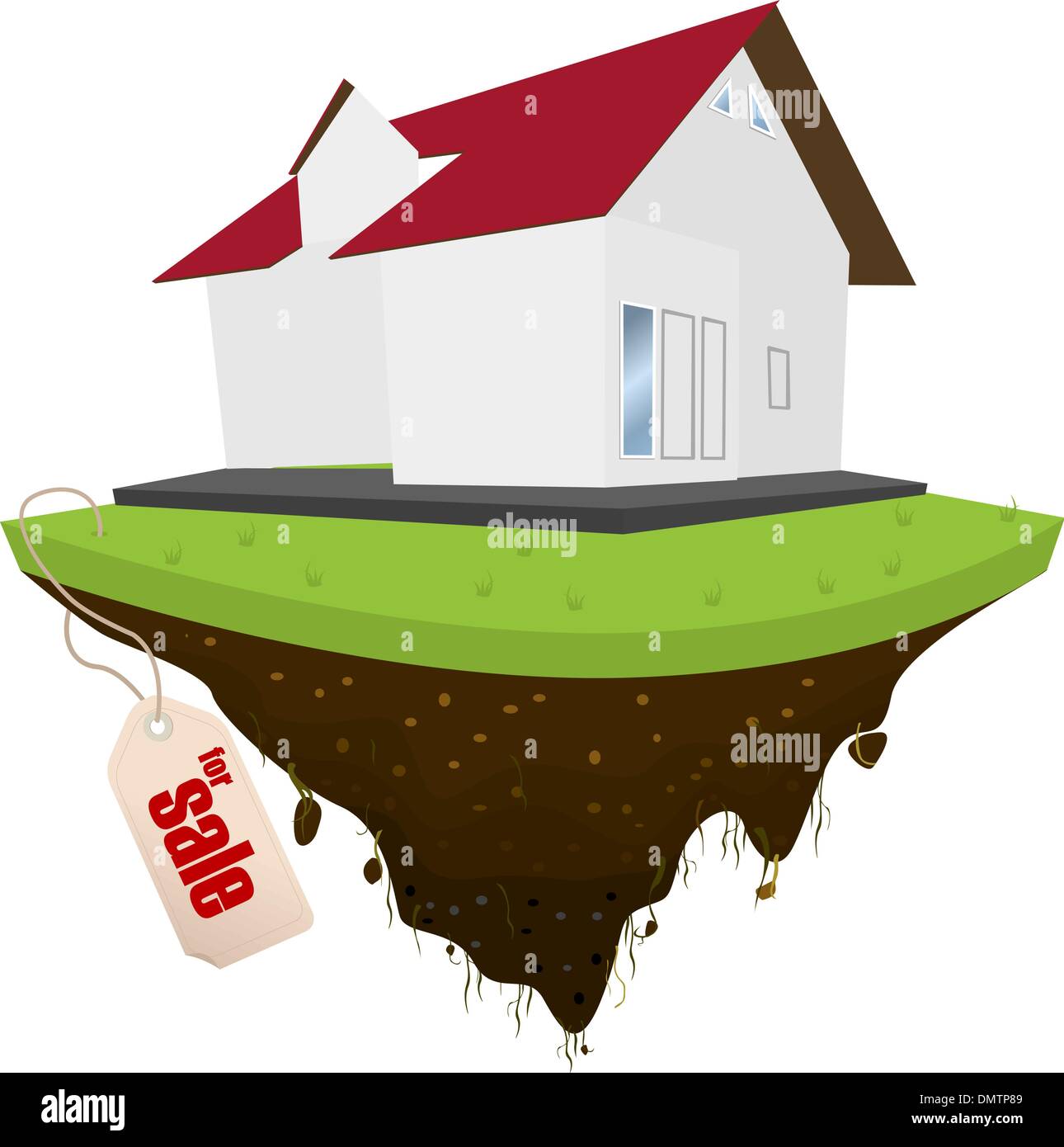 house-for-sale-stock-vector-image-art-alamy