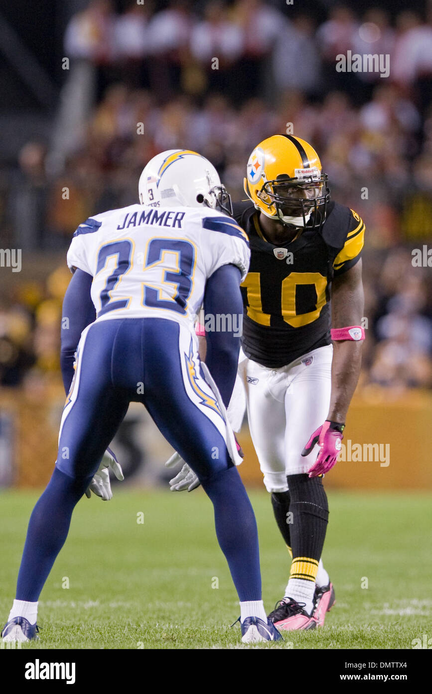 San Diego Chargers running back Quentin Jammer (23) prepares prior to the  start of their preseason NFL football game against the New Orleans Saints  at the Louisiana Superdome in New Orleans Friday