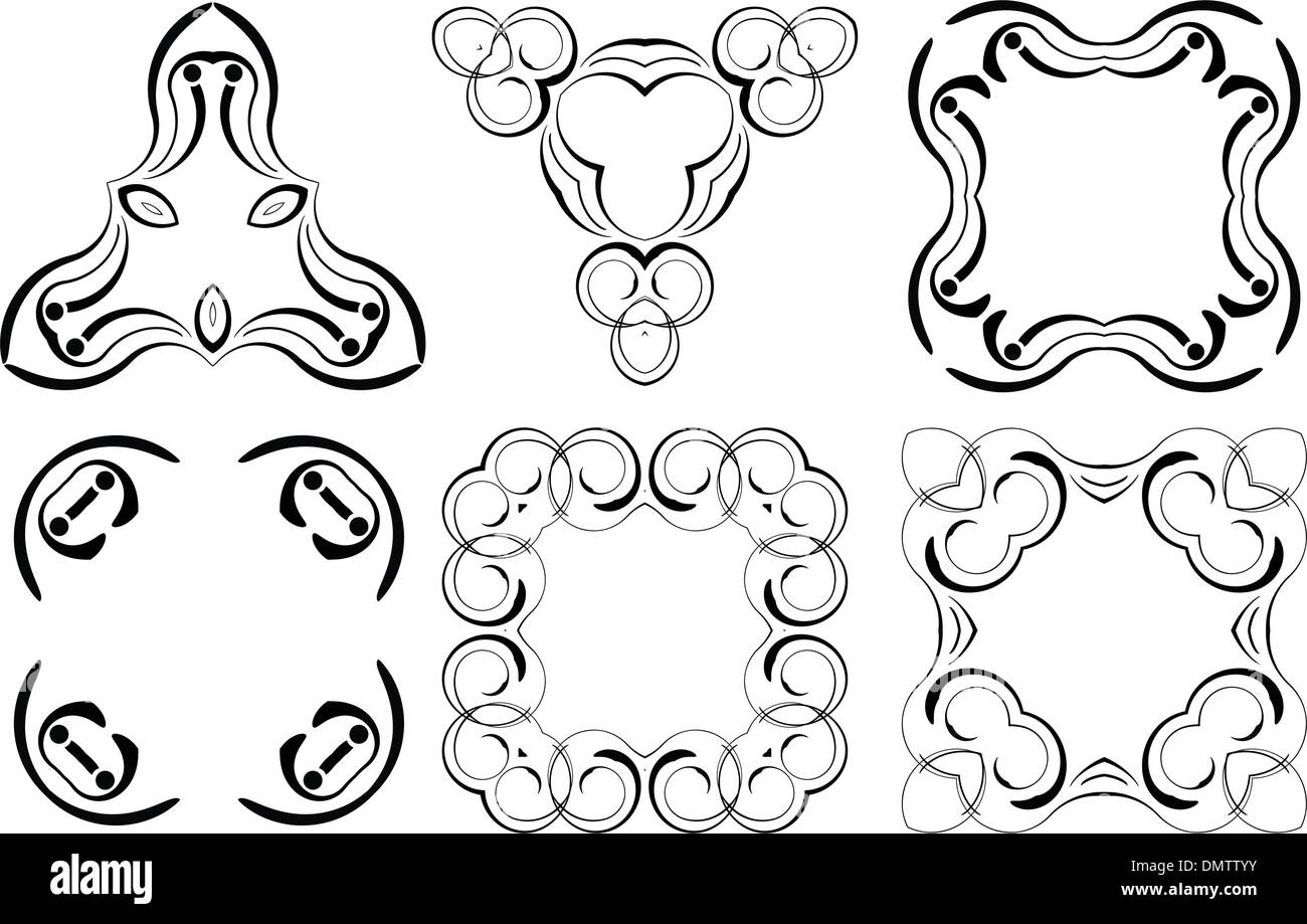 Set of patterns for design Stock Vector Image & Art - Alamy