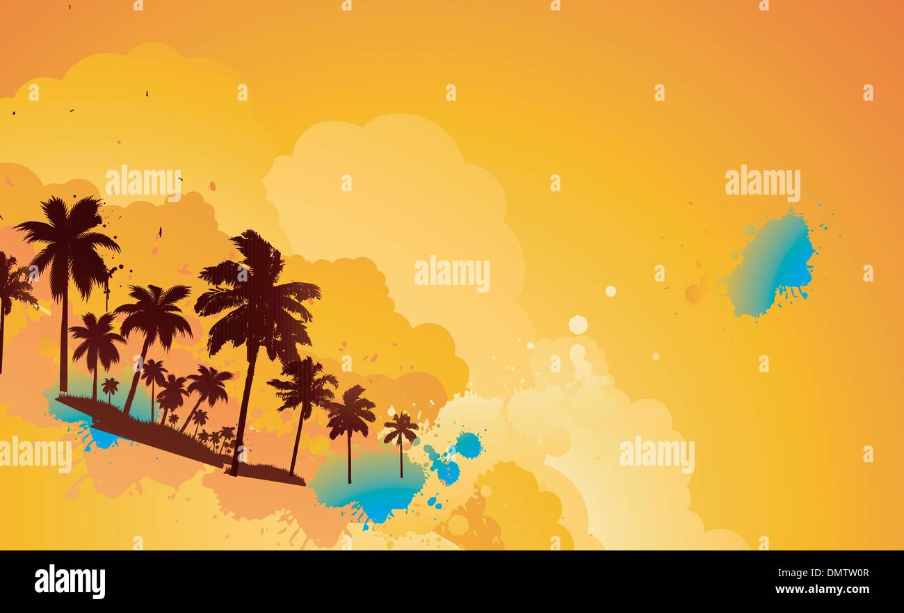 Hawaiian tropic sun Stock Vector Images - Alamy