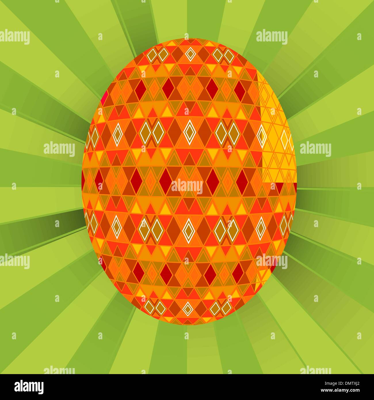 Colored egg background Stock Vector