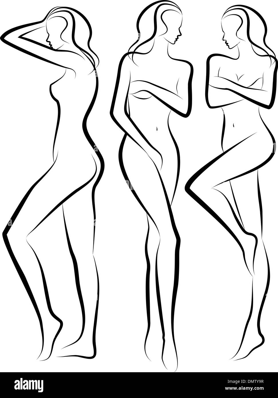 woman body, vector Stock Vector Image & Art - Alamy