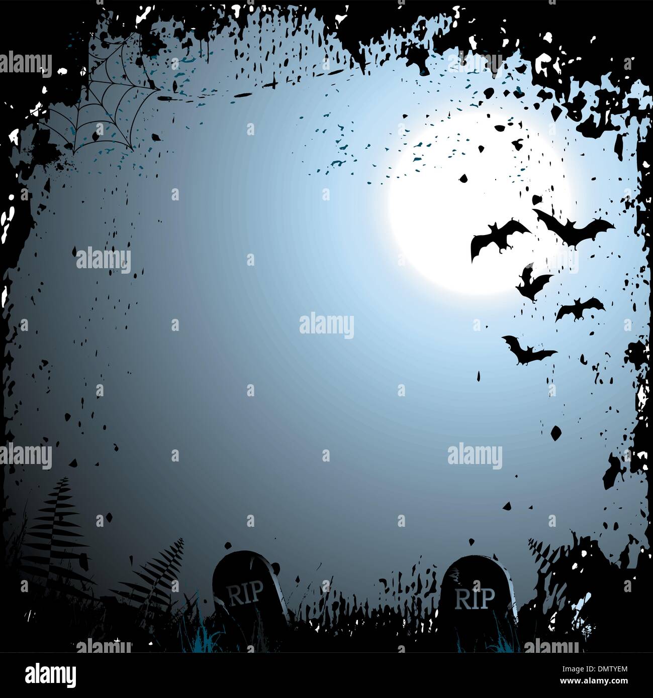 halloween background with place for your text Stock Vector Image & Art ...
