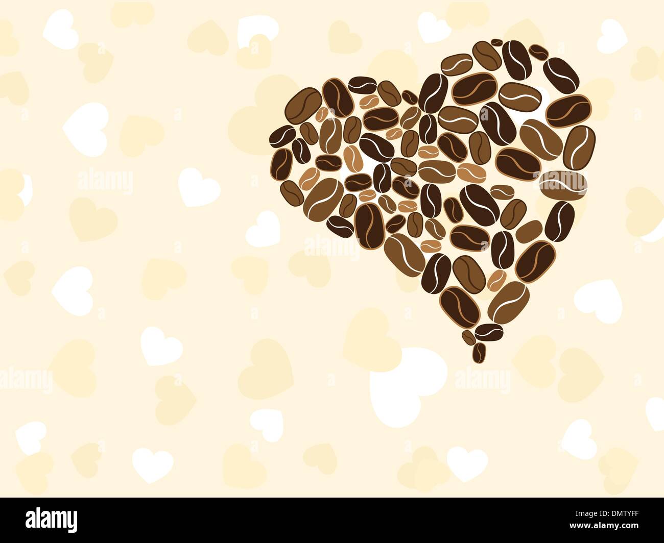 Coffee for your loved one. Vector illustration. Stock Vector