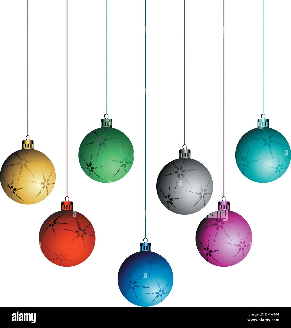 Christmas elements - set Stock Vector Image & Art - Alamy