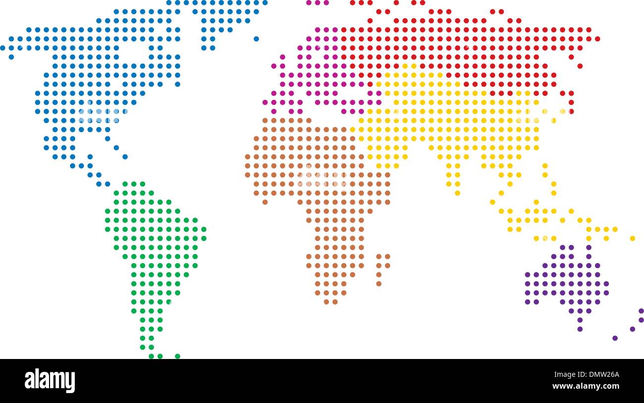 World map creative vector Stock Vector Images - Alamy