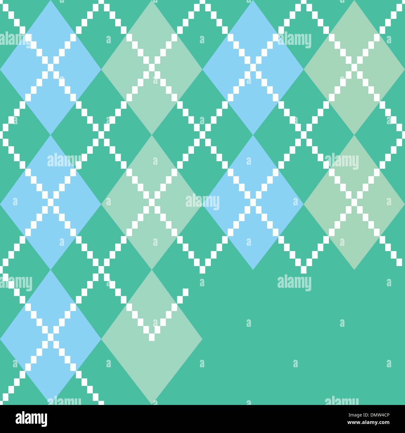 Retro colorful argile pattern or background - blue and green Stock ...