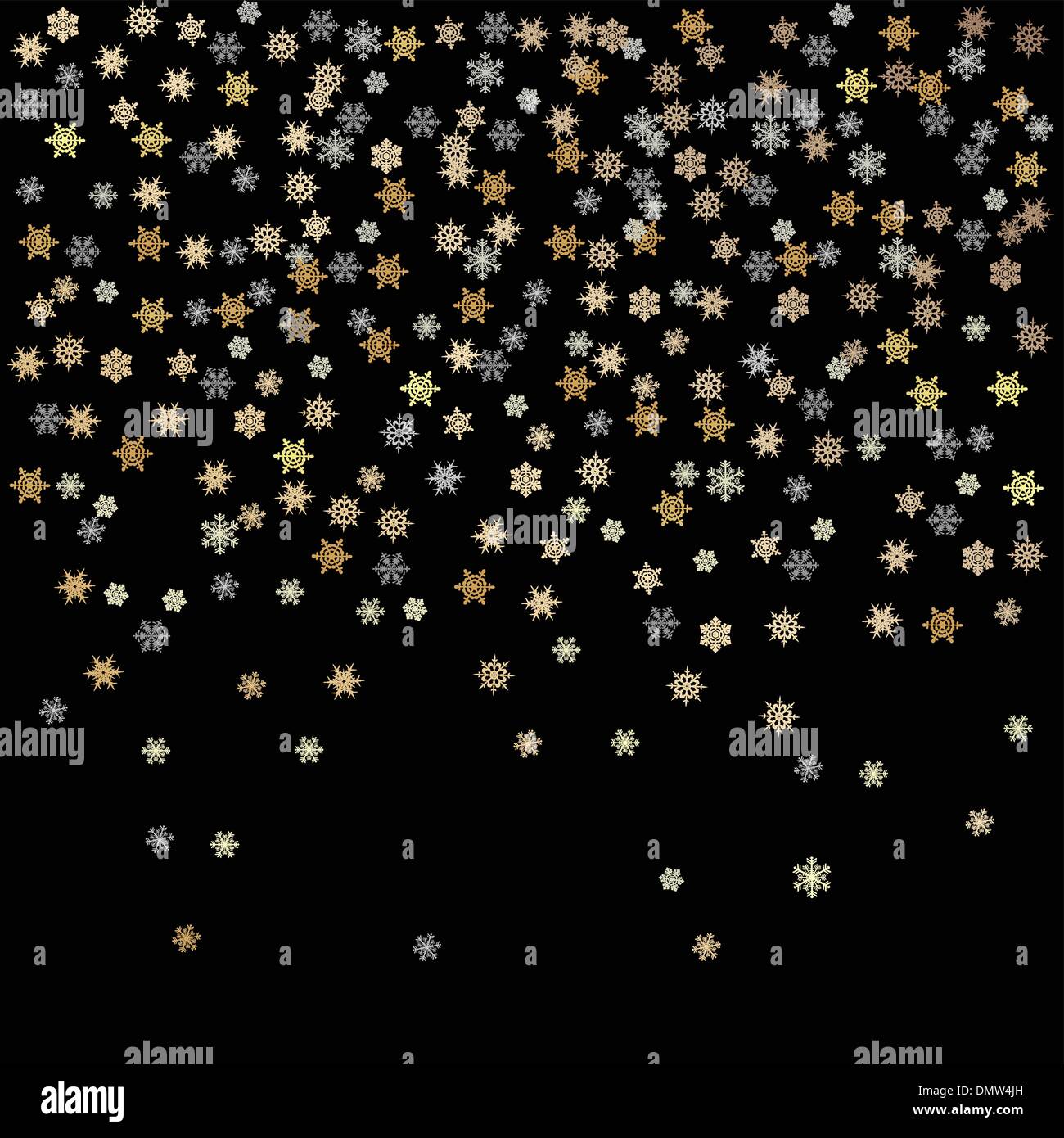 snowflakes, vector illustration Stock Vector Image & Art - Alamy