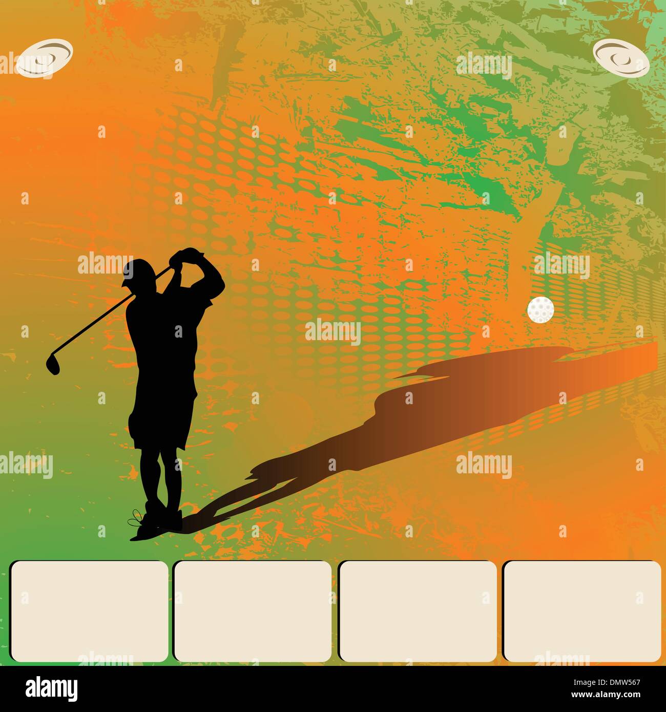 Golfer Stock Vector