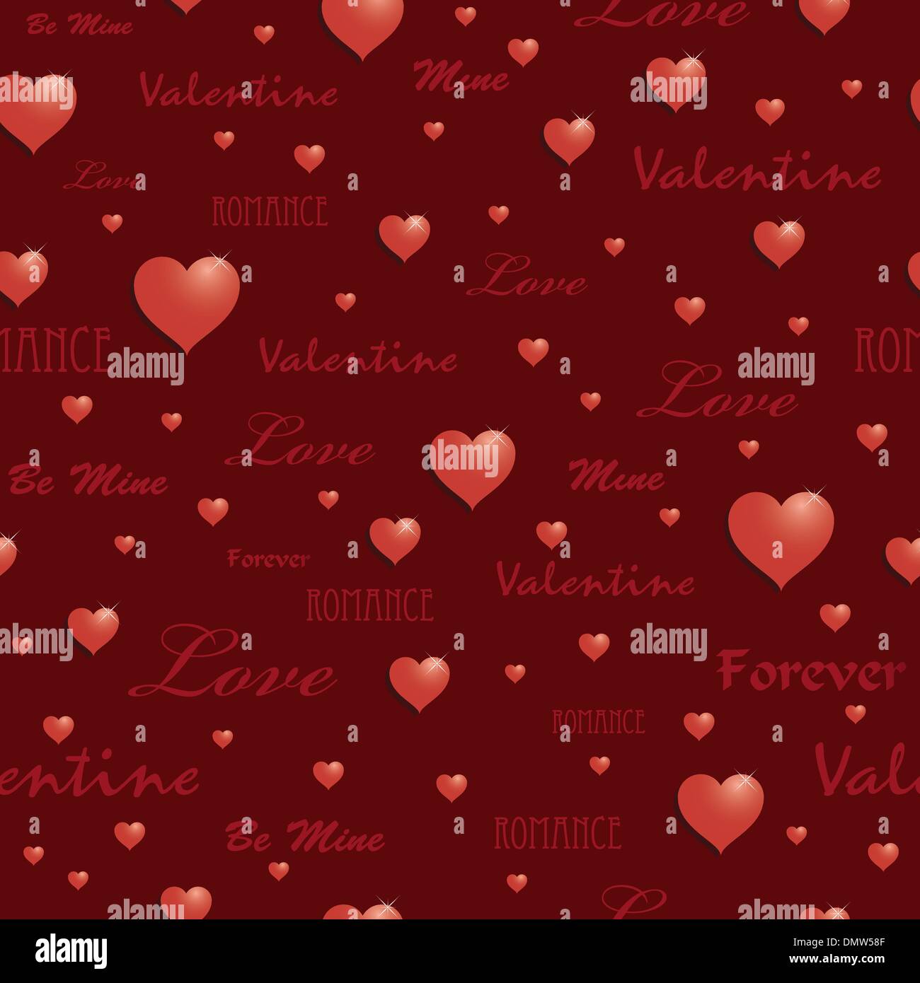 Valentine wrapping Stock Vector Images - Alamy