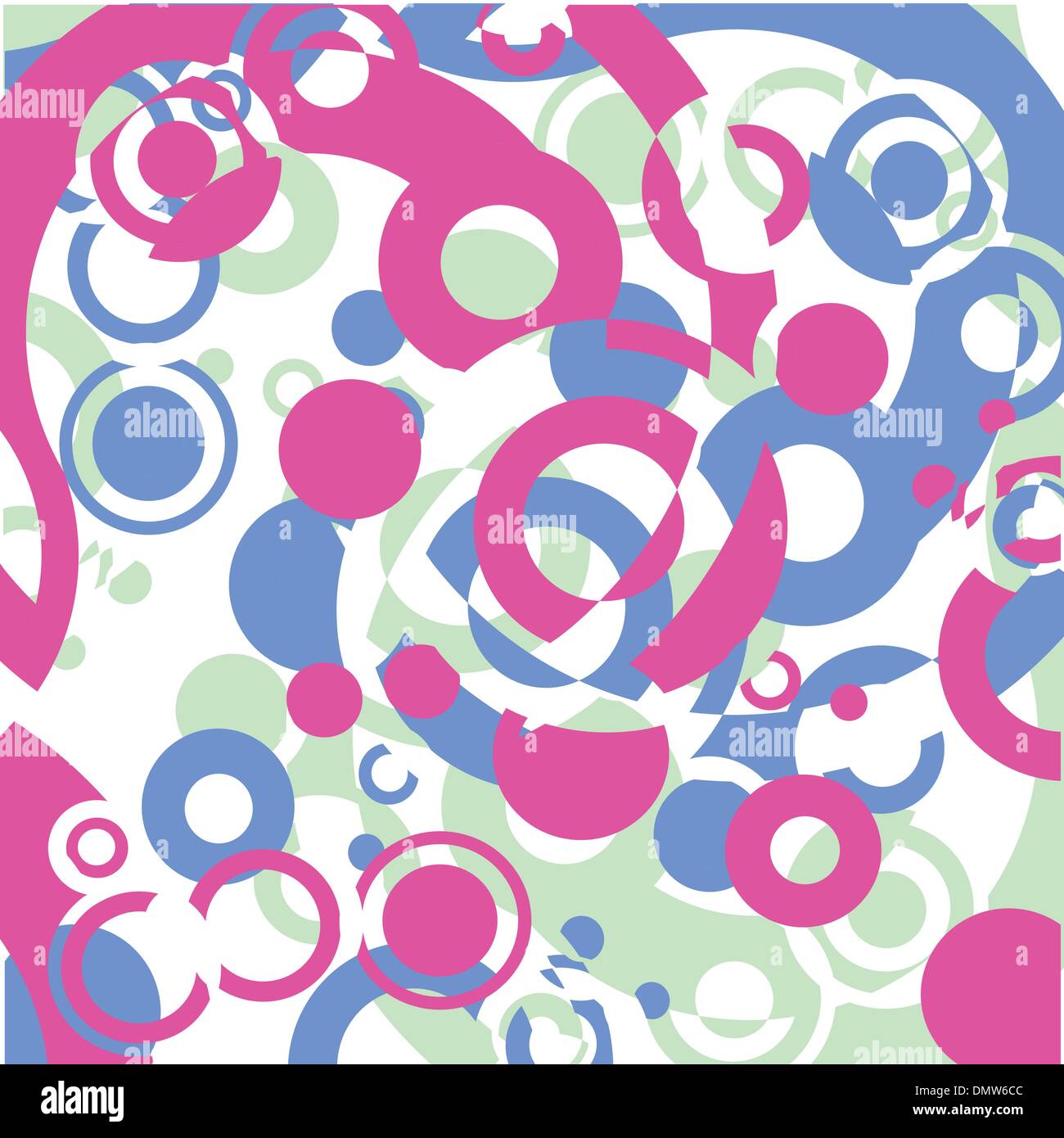 circles on dynamic background Stock Vector Image & Art - Alamy