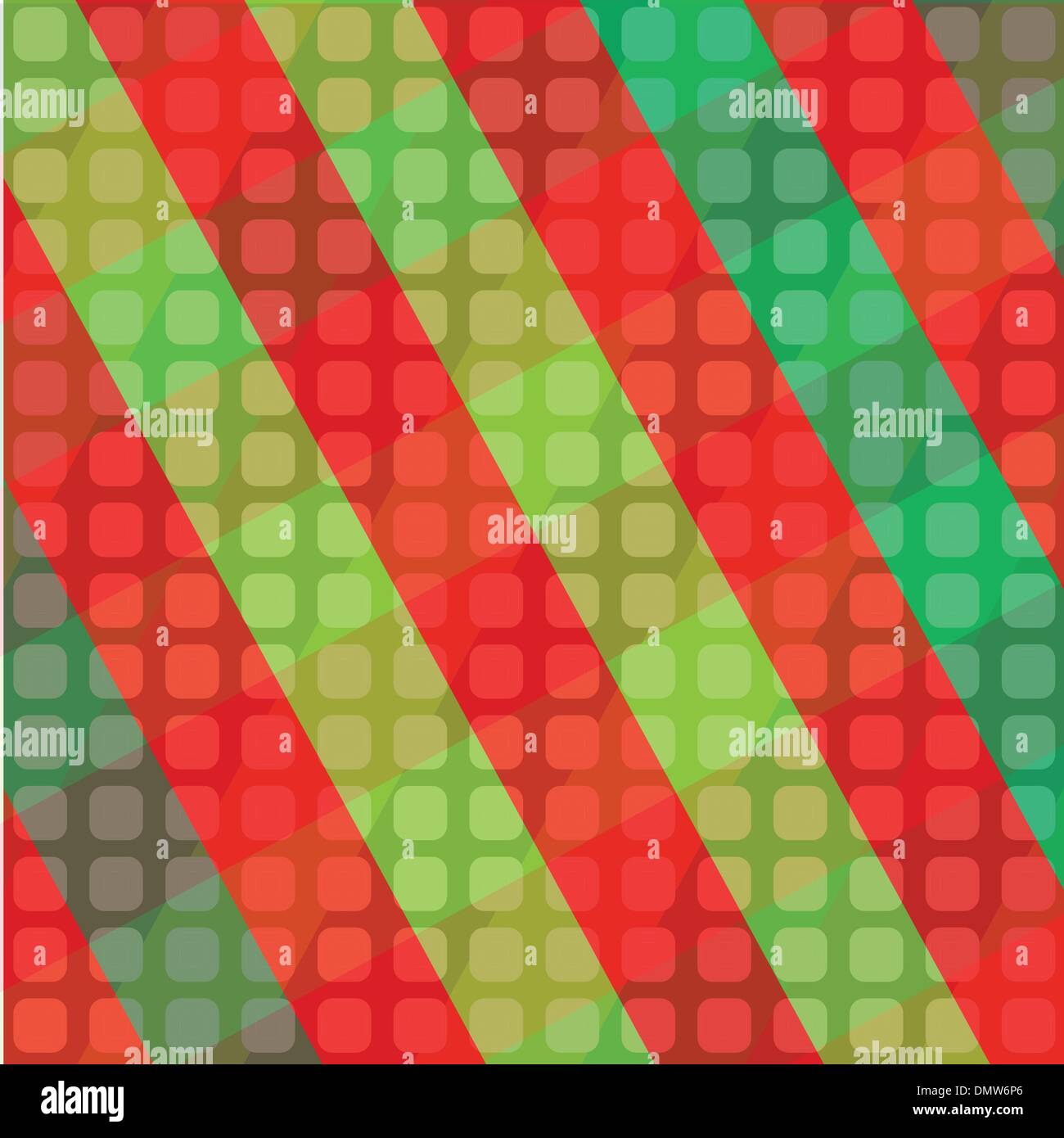 colored background with stripes and dots Stock Vector