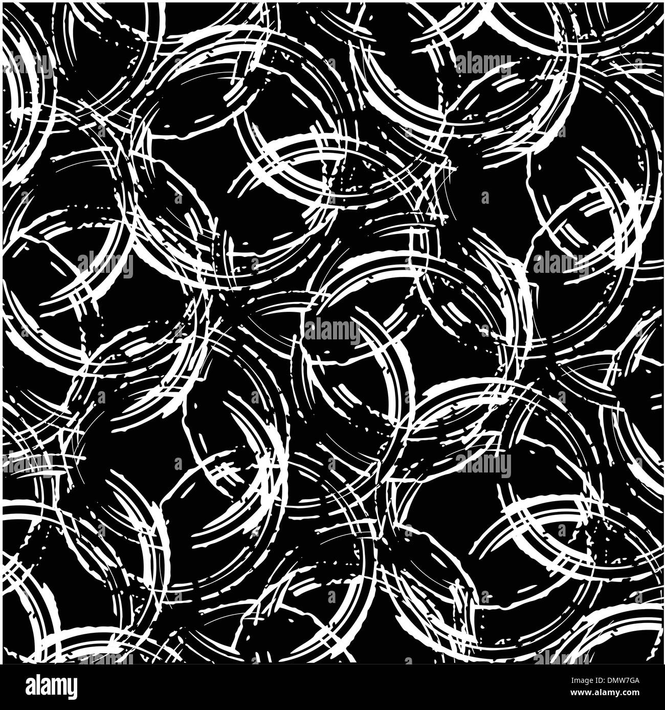 grunge circles black and white background Stock Vector Image & Art - Alamy
