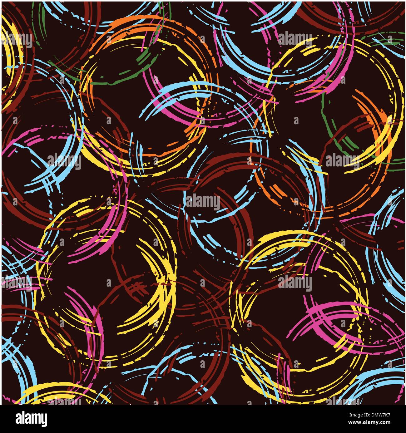 grunge colored circles background Stock Vector Image & Art - Alamy