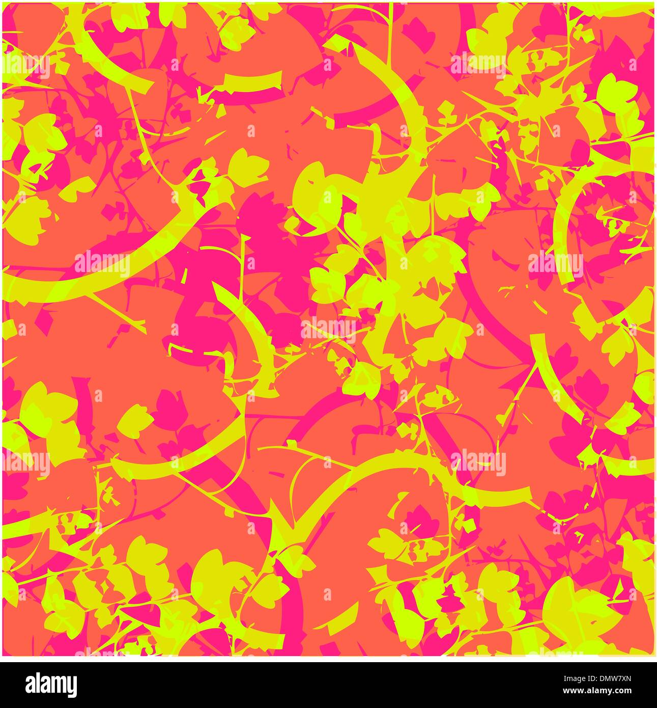 Pink flower with green background Stock Vector Images Alamy