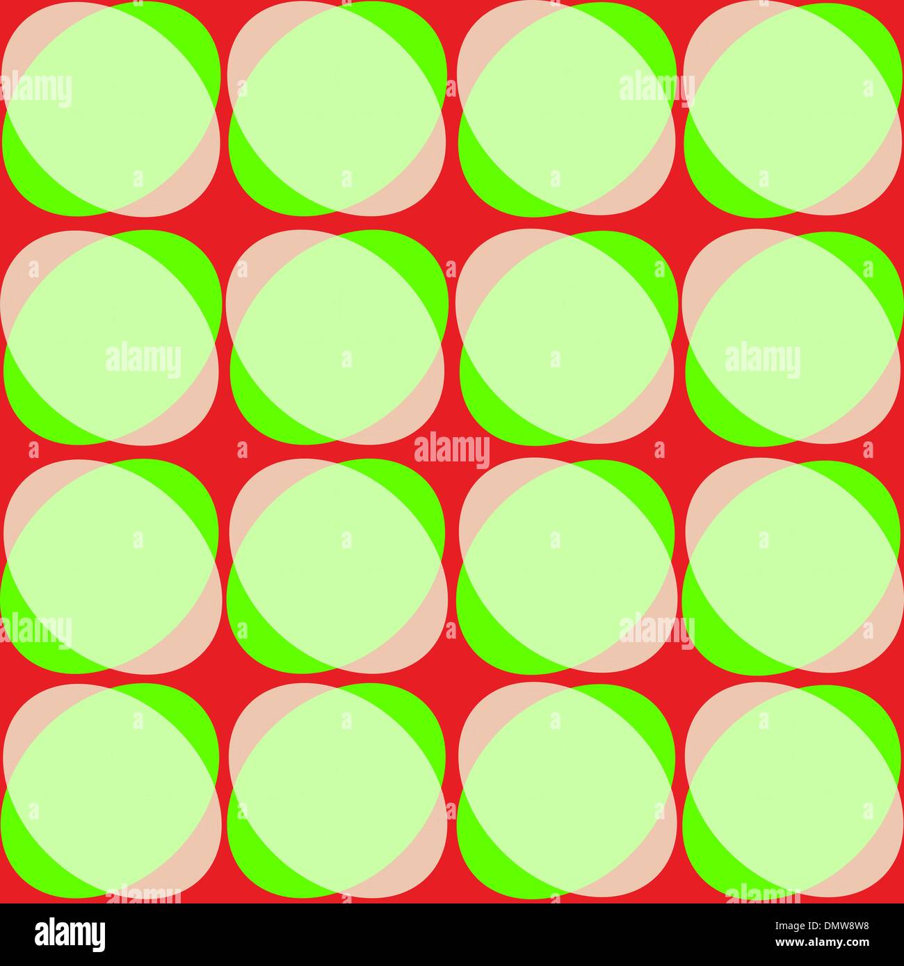 retro red and green background Stock Vector Image & Art - Alamy