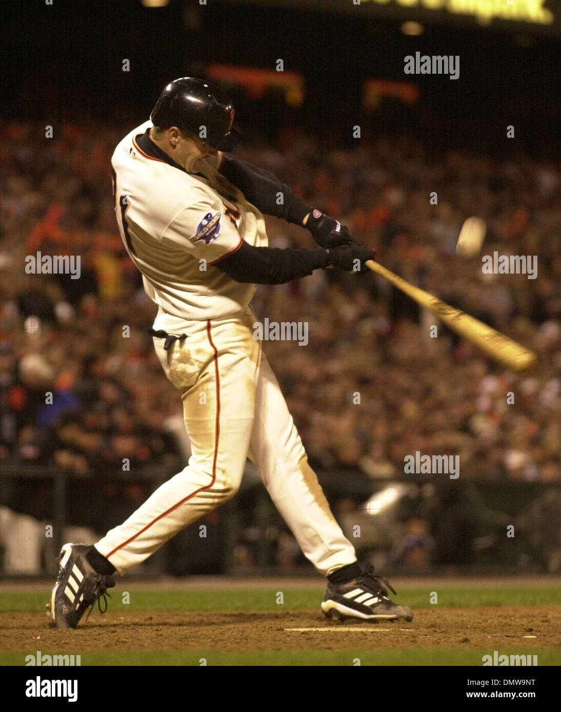Oct 24, 2002 San Francisco, CA, USA JEFF KENT of the San Francisco