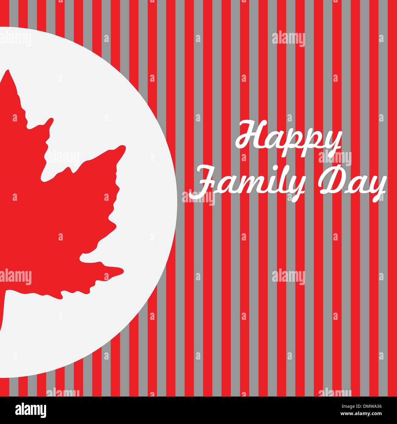 Happy Family Day Canada Stock Vector Image & Art Alamy