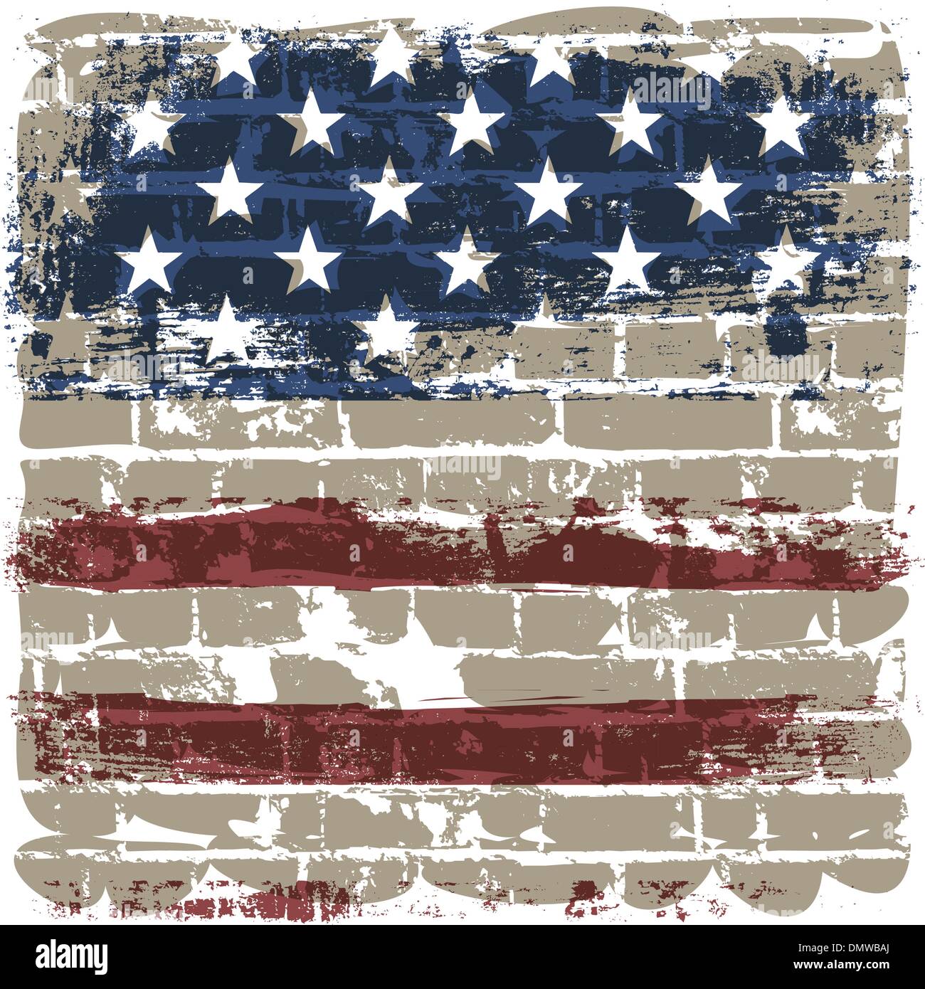 Against background brick wall Stock Vector Images - Alamy