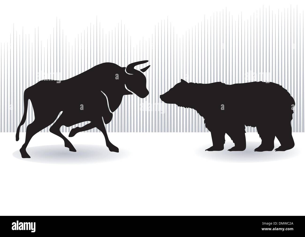 Bulls and Bears Stock Vector