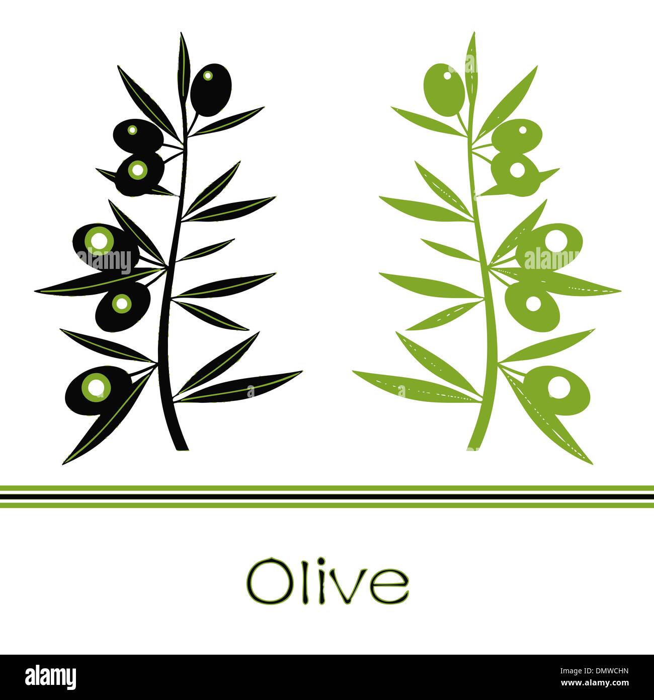 Green olives texture background Stock Vector Images - Alamy