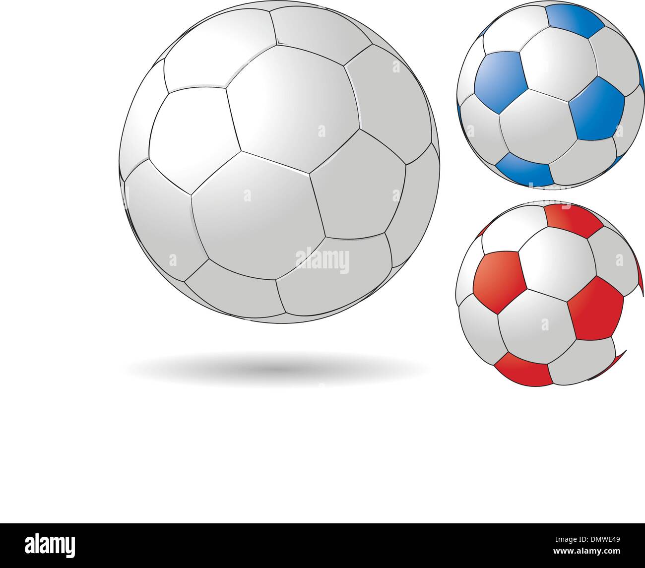 Soccer ball illustration Stock Vector Image & Art - Alamy