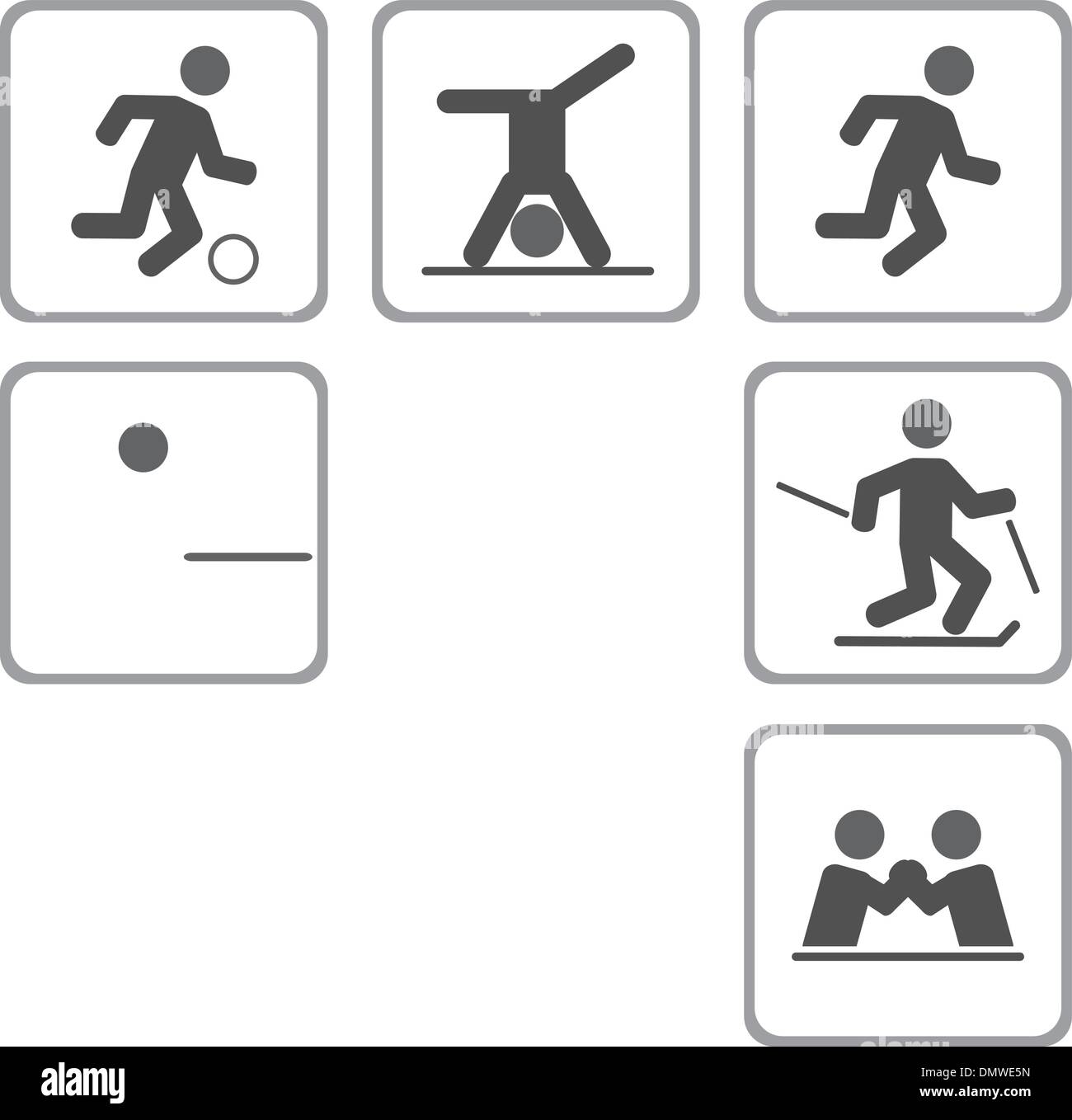 Atheletic Stock Vector Images - Alamy