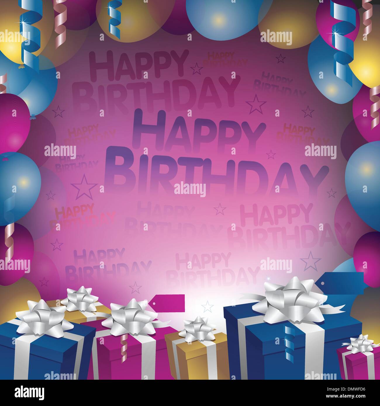 Happy birthday background Stock Vector Image & Art - Alamy
