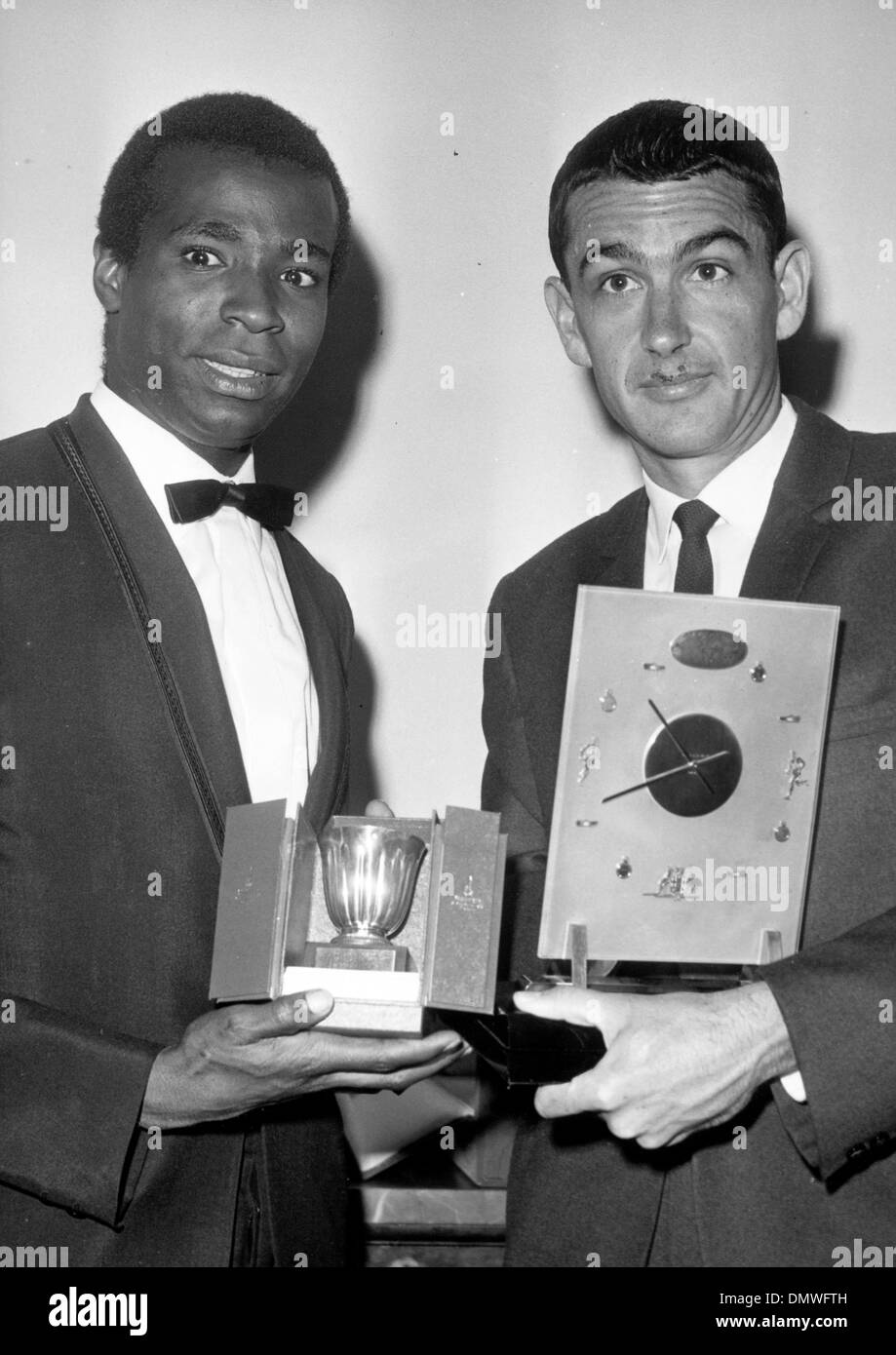 Jun 16, 1967 - Paris, France - (File Photo) RON CLARKE (Ronald William Clarke) is an Australian athlete, and one of the best known middle and long distance runners of the 1960's. He is best remembered for setting seventeen world records. He won the bronze medal in the 10,000 m at the 1964 Summer Olympics, but never won an Olympic gold medal. At the 1968 Summer Olympics in Mexico Ci Stock Photo
