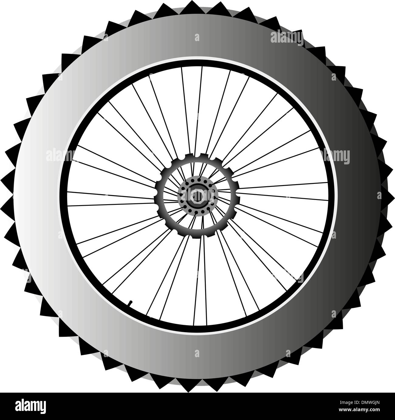 Bike sales tire art