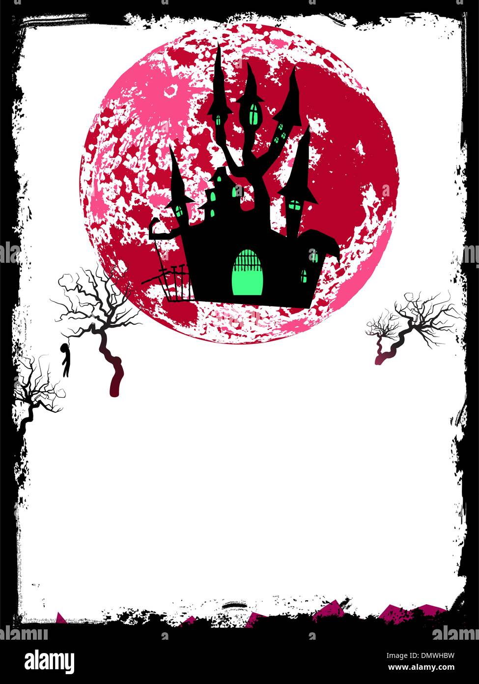 Halloween poster background. EPS 8 Stock Vector Image &amp; Art - Alamy