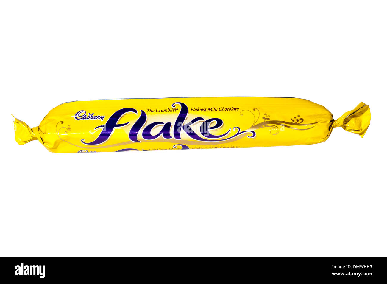 A Cadbury's Flake chocolate bar. Stock Photo
