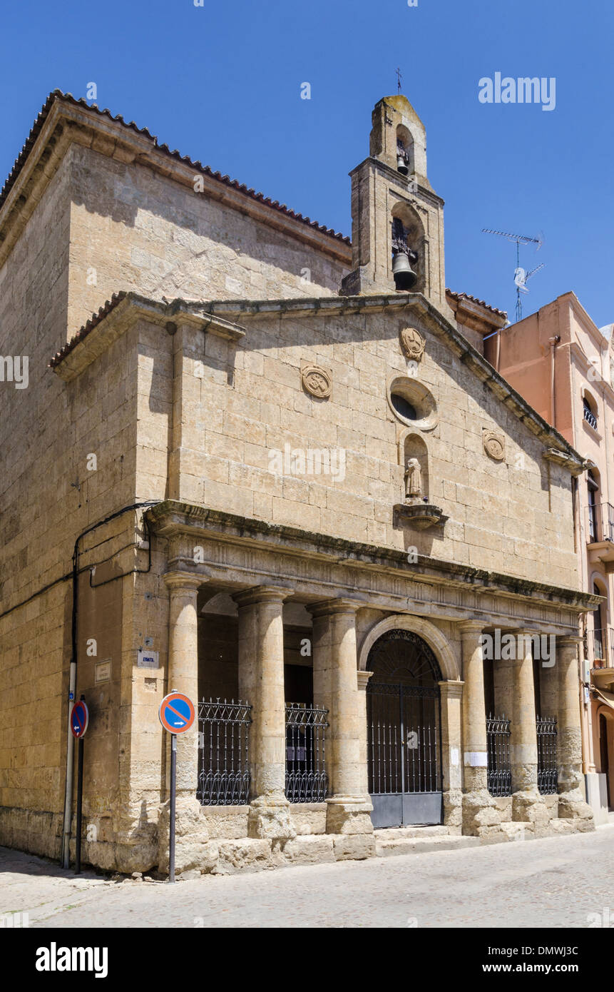 Facade of the Church of the Third Order, Ciudad Rodrigo,  Spain Stock Photo