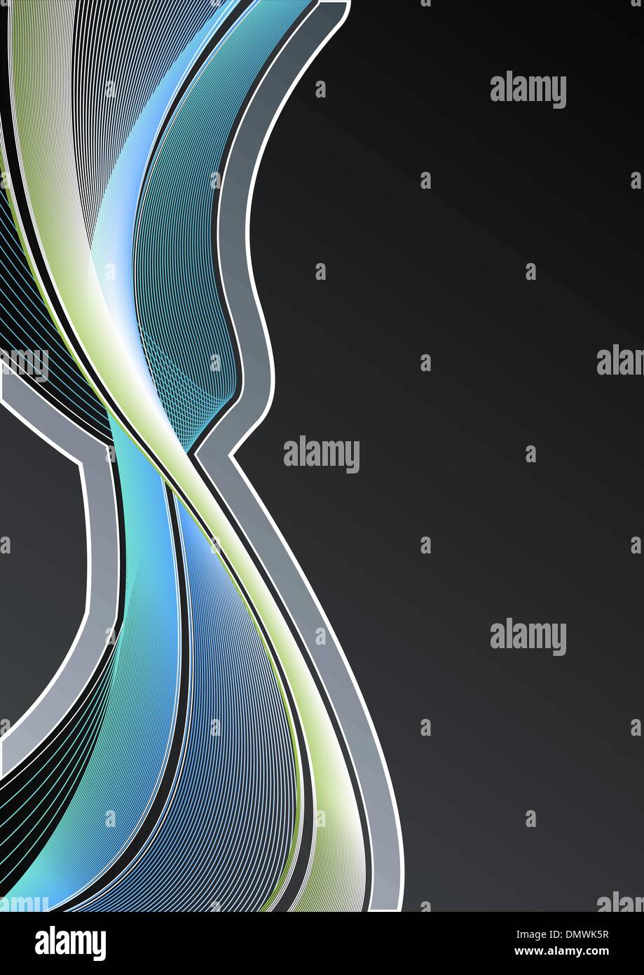 Lined art wavy vertical background Stock Vector Image & Art - Alamy