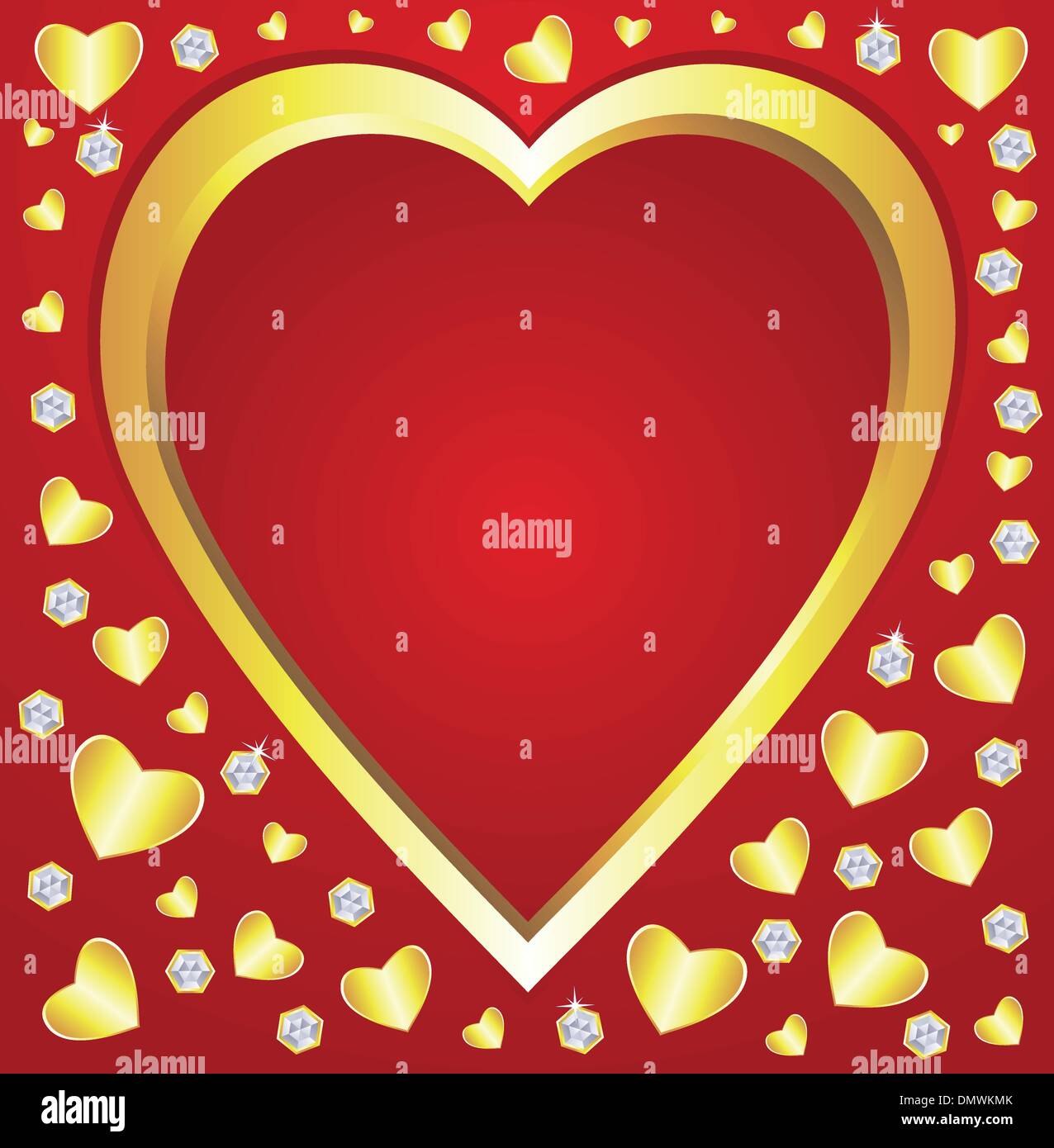 vector valentine hearts Stock Vector Image & Art - Alamy