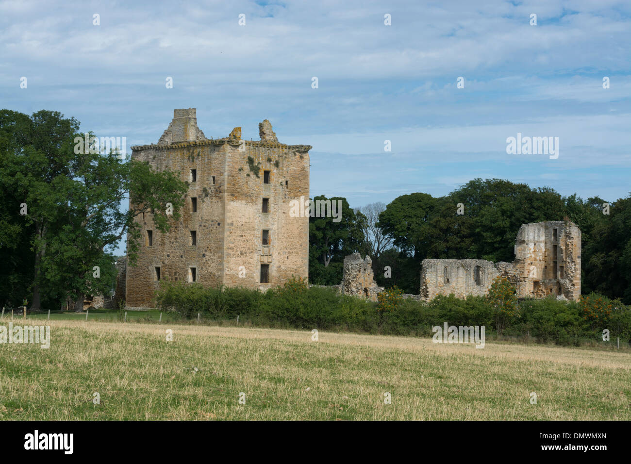 spynie palace historic scotland elgin moray buchan Stock Photo
