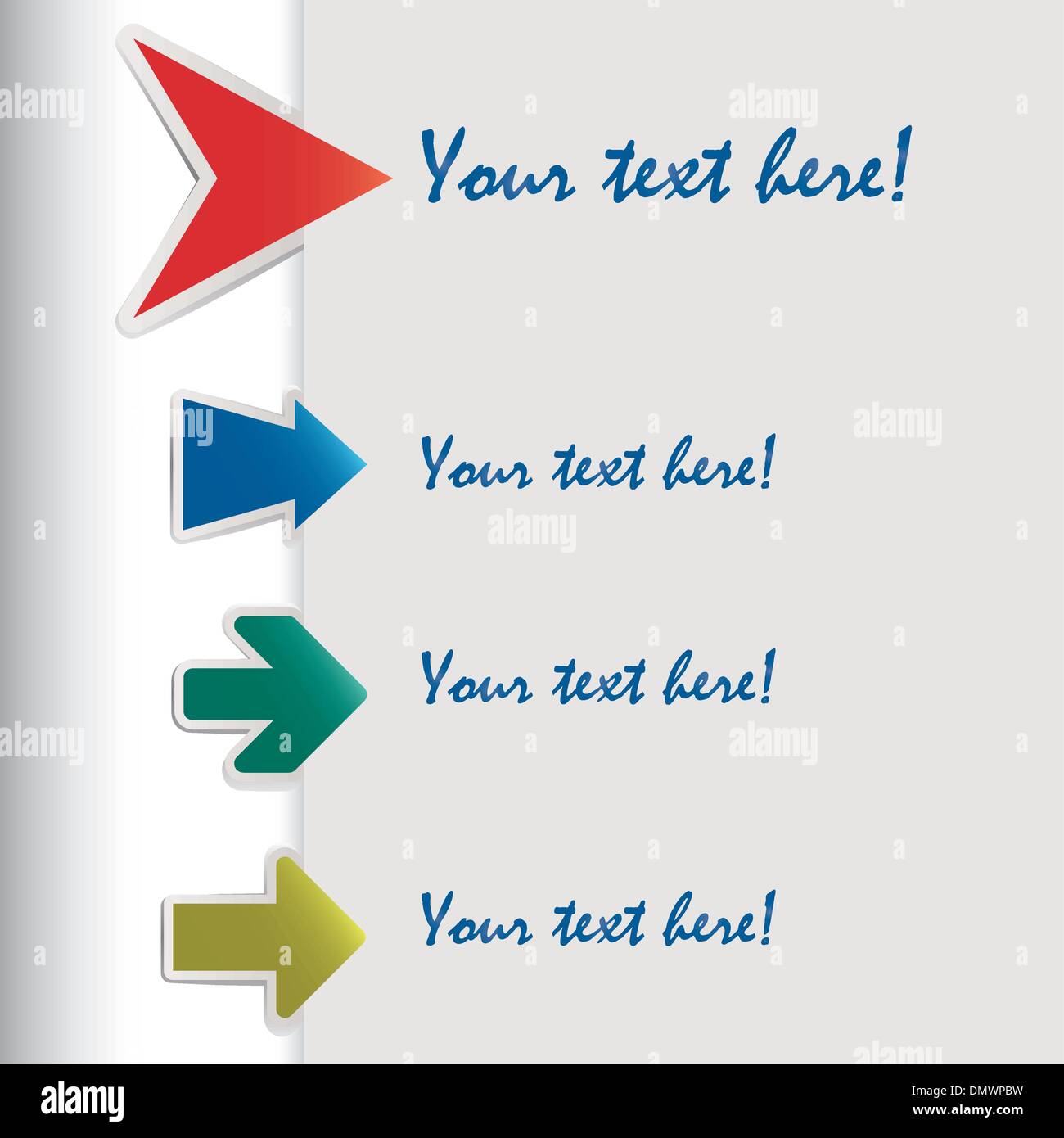 vector arrows set Stock Vector Image & Art - Alamy